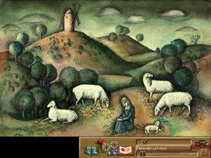 Scene from the tale WILD SWANS